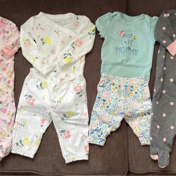 5lb Baby girl clothes mystery bundle box (Newborn through 3/6m) - Picture 11 of 13